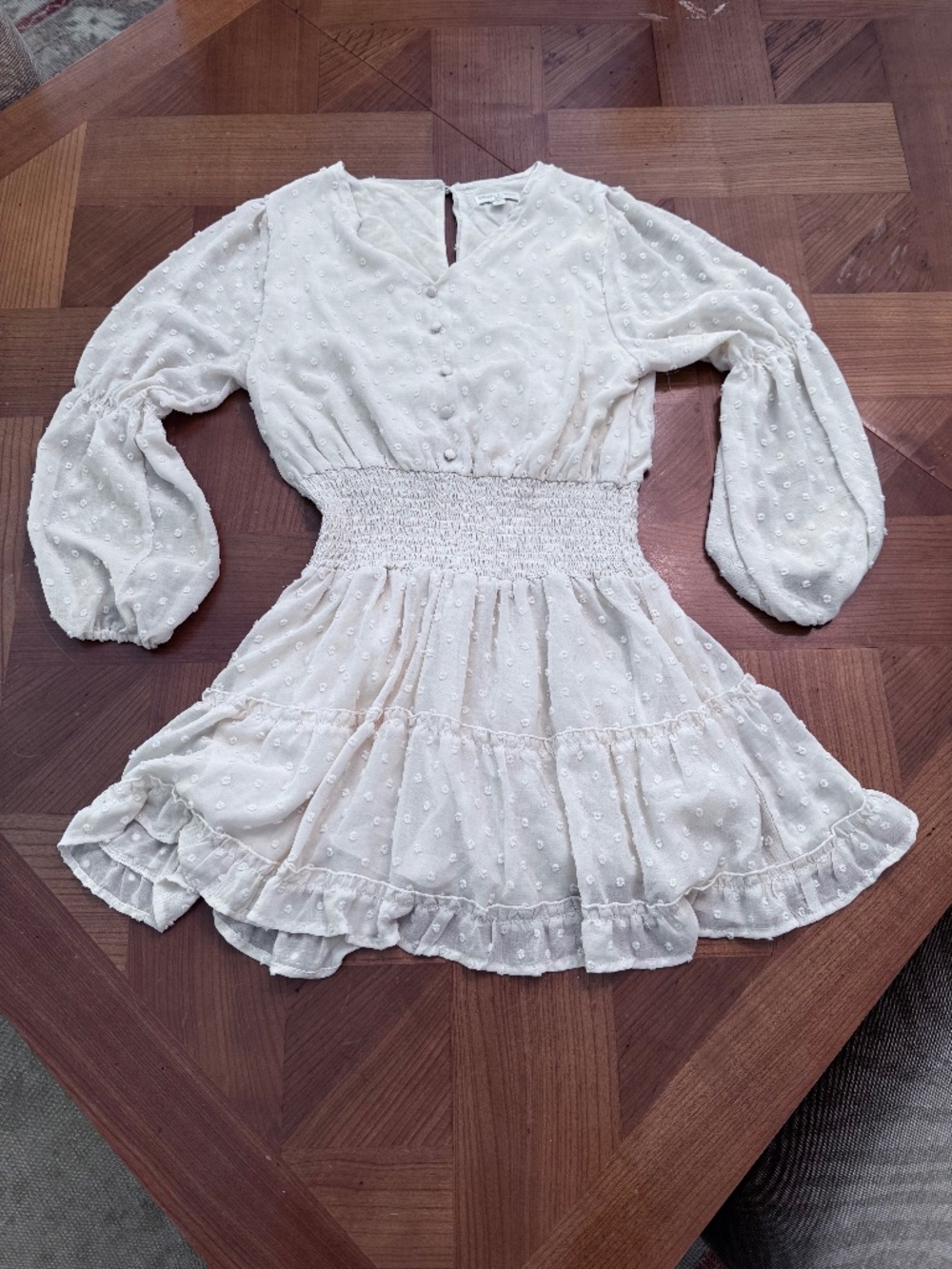Chelsea & violet creamy ecru dress size GIRLS XL (TWEEN)